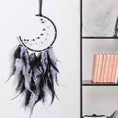 50cm Dream Catcher Wind Chimes Mini Handmade Indian Style Feather Dreamcatcher Κρεμαστό Στολίδι κρεβατοκάμαρας