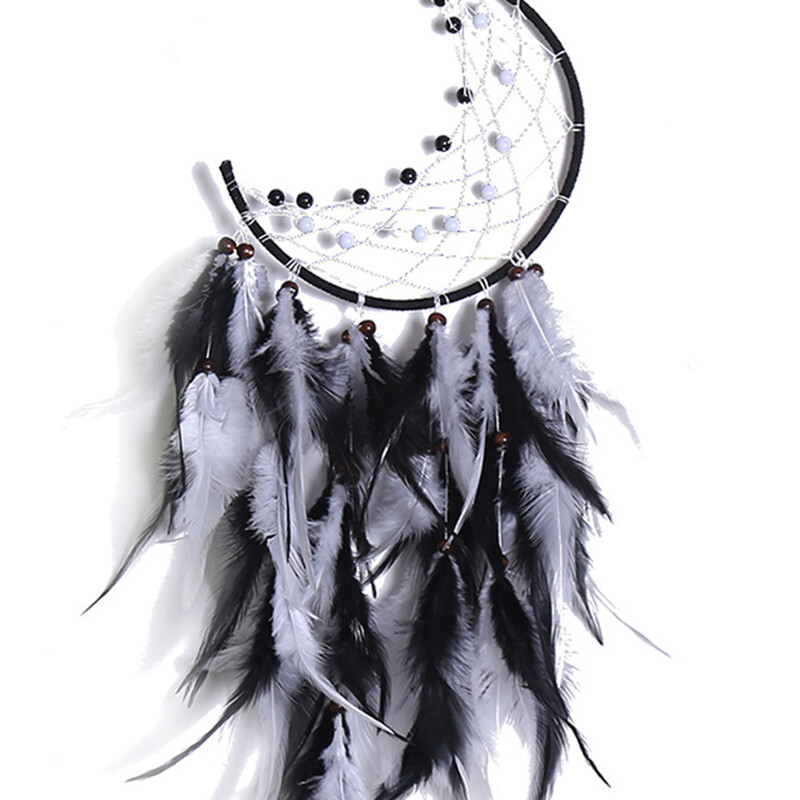 50 cm Dream Catcher Wind Chimes Mini Handmade Stil Indian Pene Dreamcatcher Pandantiv Agățat Dormitor Ornament de Decorare
