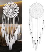 Dream Catcher Big Kids Διακόσμηση Δωματίου Κορίτσι Nordic Decoration Home Nordic Style Παιδική Διακόσμηση Wind Chimes Dreamcatcher White