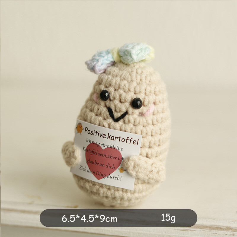 Ornamente drăguțe pentru cartofi cu energie pozitivă țesute manual, croșetate lucrate manual, muraturi emoționale, castraveți, castraveți, pentru decorarea camerei, cadouri