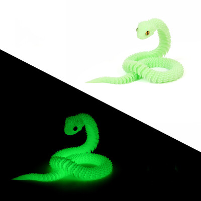 Νέα 30 εκ. 3D τυπωμένη διακόσμηση φιδιών 3D εκτυπωμένα ζώα Αξεσουάρ γραφείου Διακόσμηση δωματίου Τραπέζι γραφείου Αστείο στολίδι φιδιού έτους