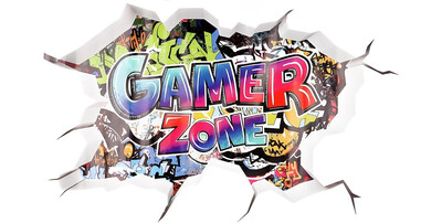 Αυτοκόλλητα παιχνιδιού Gamer Αυτοκόλλητα τοίχου Αυτοκόλλητα παιχνιδιού στον τοίχο για αγόρια Δωμάτιο Gaming Zone Υπνοδωμάτιο Διακόσμηση σπιτιού Ταπετσαρία PVC Art Decals