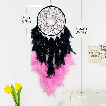 Dream Catcher Χειροποίητα Φτερά Wind Chime Nordic Σαλόνι Υπνοδωμάτιο Κρεμαστά Διακοσμητικά τοίχου Δώρα γενεθλίων