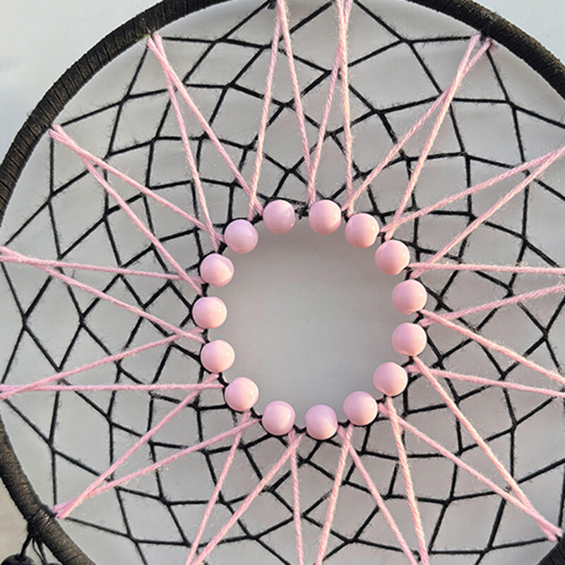 Apărător de vise Pene lucrate manual Chime de vânt Nordic Camera de zi Dormitor Ornamente agățate Decoratiuni de perete Cadouri de festival de aniversare