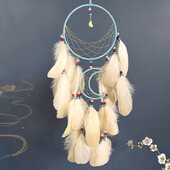 Dream Catcher Χειροποίητα φτερά Wind Chimes Κρεμάστρες τοίχου για σαλόνι κρεβατοκάμαρα Διακοσμήσεις πάρτι για πάρτι Αξεσουάρ σπιτιού