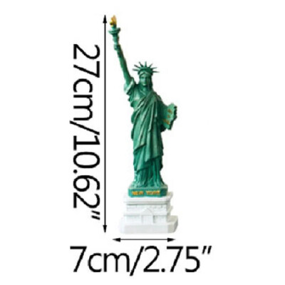 Τουριστικό αναμνηστικό του Creative Statue of Liberty Μοντέλο χειροτεχνίας Εμφάνιση ειδώλων Διακόσμηση επιφάνειας εργασίας σαλονιού