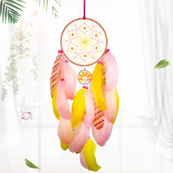 Dream Catcher Χειροποίητα υφαντά Wind Chimes Δημιουργικές επιτοίχιες κρεμάστρες για το καθιστικό υπνοδωμάτιο Δώρα γενεθλίων για την ημέρα του Αγίου Βαλεντίνου Διακόσμηση σπιτιού