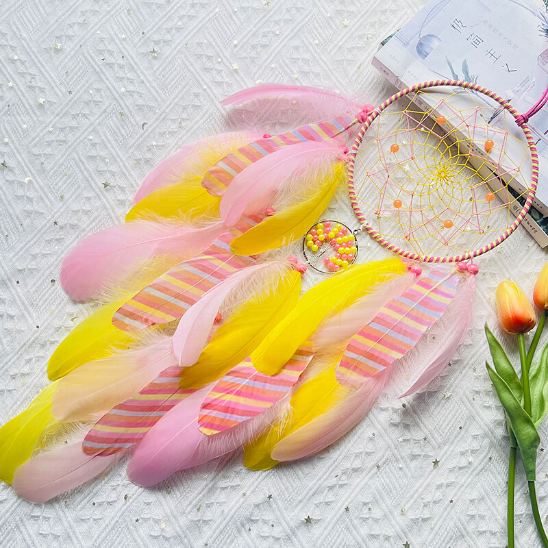 Apărător de vise, clopoței de vânt țesute manual, tapeturi creative pentru sufragerie, dormitor, ziua de naștere, cadouri de Ziua Îndrăgostiților, decorațiuni interioare