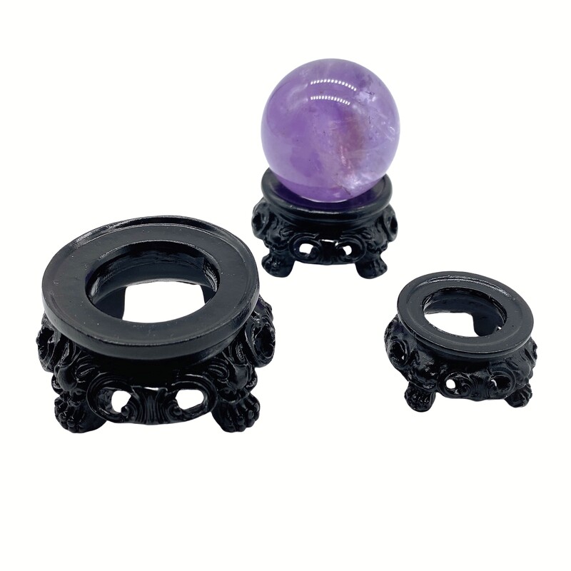 Suport pentru sferă din rășină, bază de bilă de cristal, piedestal, suport de afișare retro, recuzită pentru fotografiere, accesorii ornamentale, decor pentru casă