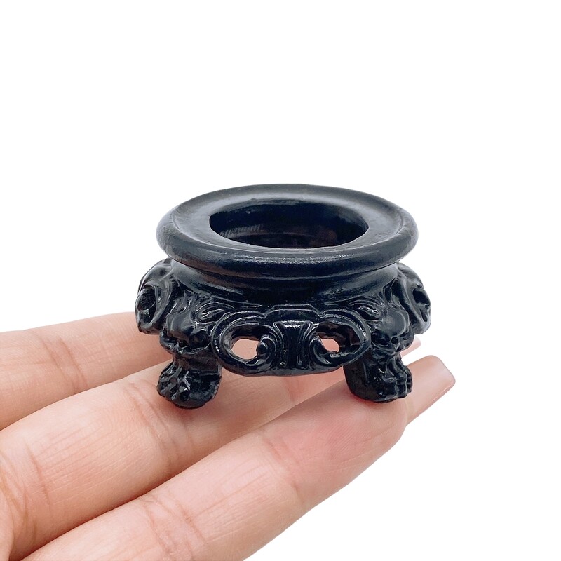 Suport pentru sferă din rășină, bază de bilă de cristal, piedestal, suport de afișare retro, recuzită pentru fotografiere, accesorii ornamentale, decor pentru casă