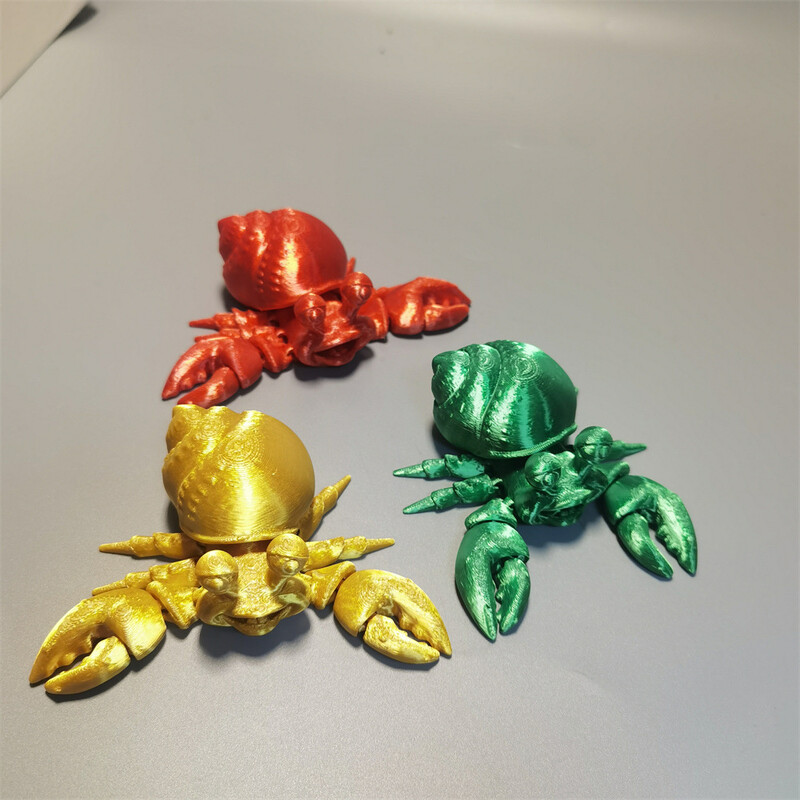 Simulare prin imprimare 3D Broasca de copac Articulație Broasca mobilă Furnica Crab Ornamente Bucătărie Decorare acasă Birouri Jucării amuzante de birou cu animale