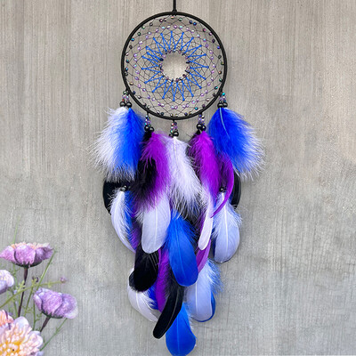 Dream Catcher Χειροποίητα πολύχρωμα φτερά Wind Chimes Κρεμαστό τοίχου Σαλόνι Υπνοδωμάτιο Κρεμαστά Στολίδια Δώρα για πάρτι