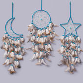 Dream Catcher Χειροποίητα υφαντά Wind Chimes Δημιουργικά στολίδια σαλονιού στον τοίχο Δώρα πάρτι για φεστιβάλ Αξεσουάρ για διακόσμηση σπιτιού
