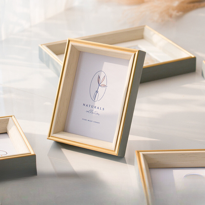 Ramă foto 5/6/7/8 inch Ramă foto dreptunghiulară din rășină Ramă din lemn pentru poze Decorarea casei Rame pentru poze de perete