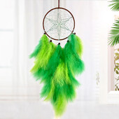 Dream Catcher Χειροποίητα πολύχρωμα φτερά Wind Chimes Σαλόνι Υπνοδωμάτιο κρεμαστά στολίδια Κρεμαστό τοίχου Δώρα Φεστιβάλ Διακόσμηση σπιτιού