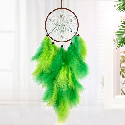 Dream Catcher Χειροποίητα πολύχρωμα φτερά Wind Chimes Σαλόνι Υπνοδωμάτιο κρεμαστά στολίδια Κρεμαστό τοίχου Δώρα Φεστιβάλ Διακόσμηση σπιτιού