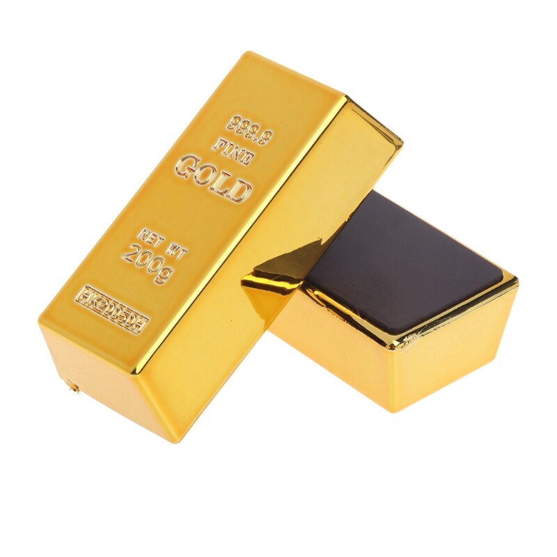 Magneti pentru frigider Magneti pentru frigider Material rasina in forma de caramida aurie Decoratiuni pentru bucatarie pentru casa Accesorii pentru frigider de bucatarie P15F