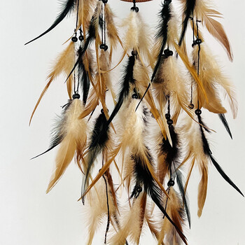 Dream Catcher Feather Wind Chime Hand Woven Crafts Εξωτερικός κήπος Υπνοδωμάτιο κρεμαστά στολίδια Χριστουγεννιάτικα δώρα γενεθλίων Διακόσμηση σπιτιού