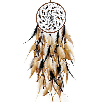 Dream Catcher Feather Wind Chime Hand Woven Crafts Εξωτερικός κήπος Υπνοδωμάτιο κρεμαστά στολίδια Χριστουγεννιάτικα δώρα γενεθλίων Διακόσμηση σπιτιού