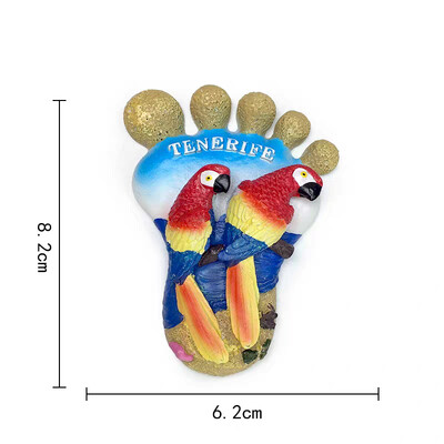 Ευρώπη Ισπανία Tenerife Valencia San Sebastian Magnetic Refrigerator Collection Αυτοκόλλητα Μαγνήτες Ψυγείου