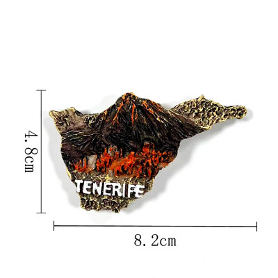 Ευρώπη Ισπανία Tenerife Valencia San Sebastian Magnetic Refrigerator Collection Αυτοκόλλητα Μαγνήτες Ψυγείου