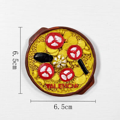 Ευρώπη Ισπανία Tenerife Valencia San Sebastian Magnetic Refrigerator Collection Αυτοκόλλητα Μαγνήτες Ψυγείου