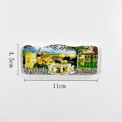 Ευρώπη Ισπανία Tenerife Valencia San Sebastian Magnetic Refrigerator Collection Αυτοκόλλητα Μαγνήτες Ψυγείου