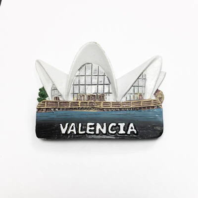 Ευρώπη Ισπανία Tenerife Valencia San Sebastian Magnetic Refrigerator Collection Αυτοκόλλητα Μαγνήτες Ψυγείου