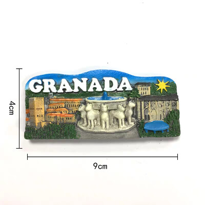 Ευρώπη Ισπανία Tenerife Valencia San Sebastian Magnetic Refrigerator Collection Αυτοκόλλητα Μαγνήτες Ψυγείου