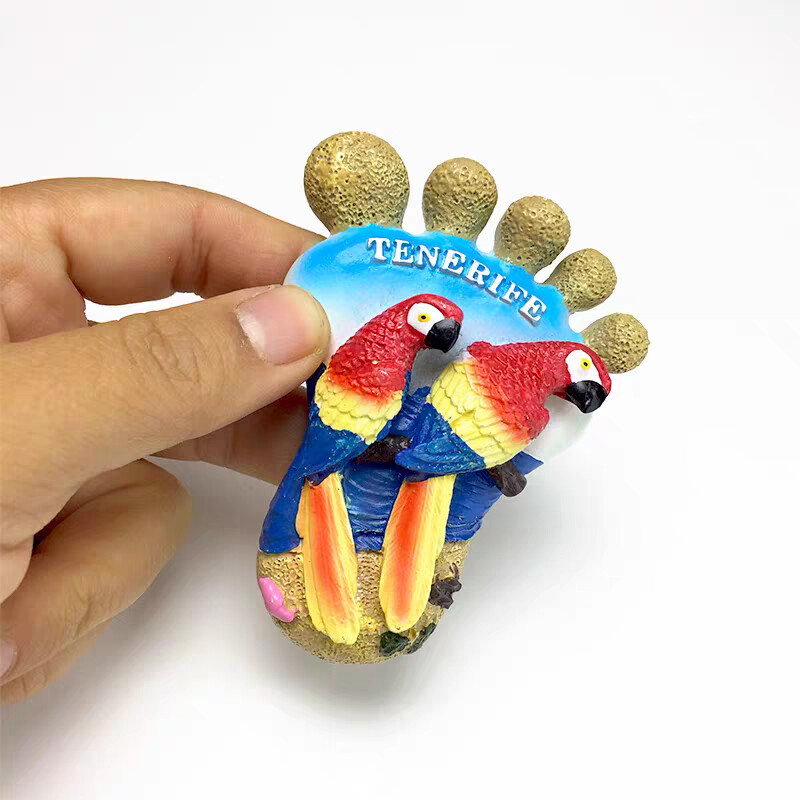 Europa Spania Tenerife Valencia San Sebastian Colectia de autocolante magnetice pentru frigider Magneti pentru frigider