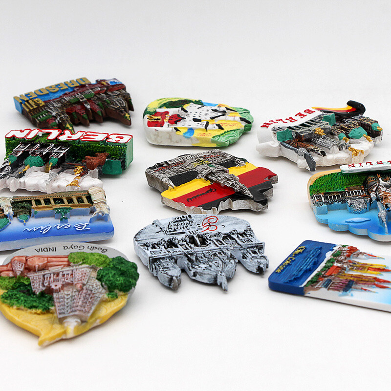 autocolante magnetice pentru frigider Germania Catedrala Köln Berlin Heidelberg neikal Dresda Munchen Germania suvenir turistic