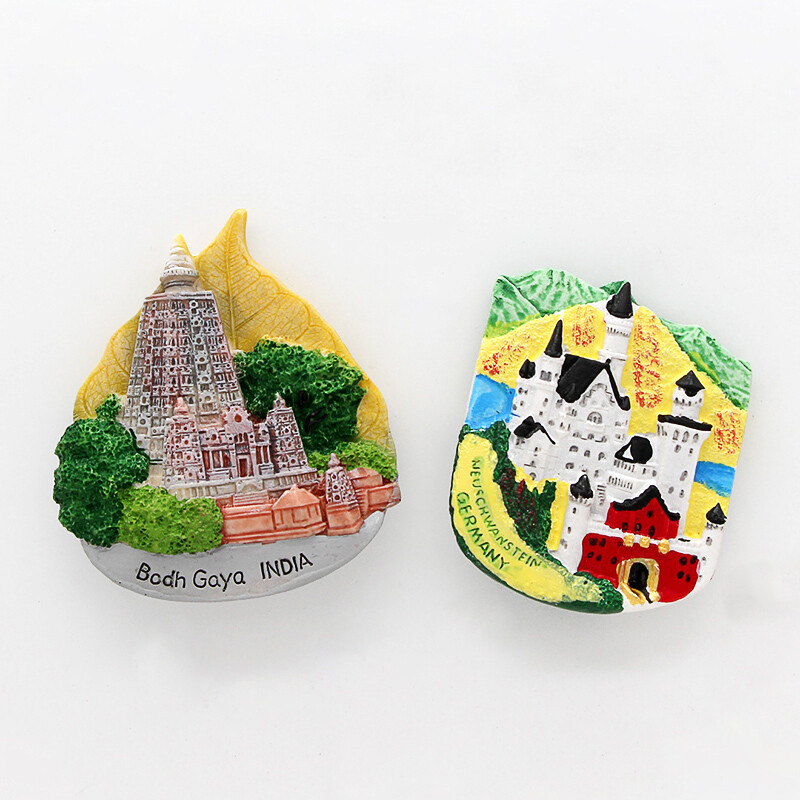 autocolante magnetice pentru frigider Germania Catedrala Köln Berlin Heidelberg neikal Dresda Munchen Germania suvenir turistic