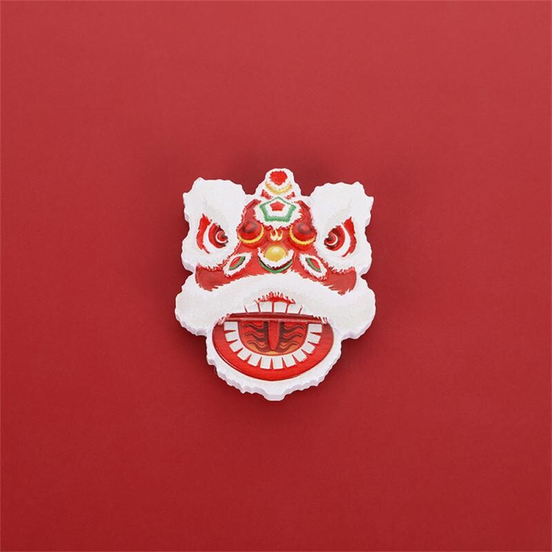 Magnet de frigider în stil chinezesc 2 buc. Magnet de frigider din rășină creativ, drăguț, pentru casă