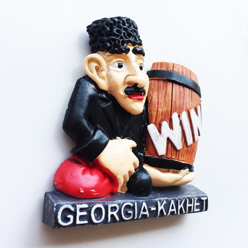 Vama și cultură din Georgia Magneți de frigider 3D Suveniruri magnetice pentru frigider Articole de decorare Articole de artizanat Cadouri