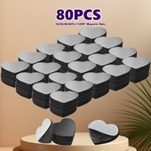 10/20/40/80Pcs Εύκαμπτα κομμένα δυνατά αυτοκόλλητα μαγνητικά σημεία για χειροτεχνίες, DIY, ψυγείο και είδη γραφείου με ασφαλή στερέωση