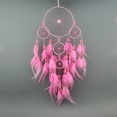 Μωβ Dream Catcher Κρεμαστά τοίχου Διακόσμηση σπιτιού Μεγάλη Ονειροπαγίδα Εσωτερικό Σαλόνι Art Αισθητική Διακόσμηση Αξεσουάρ κρεβατοκάμαρας