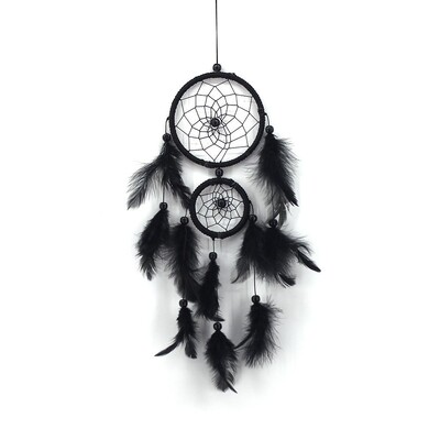 Νέο Dream Catcher Διακόσμηση Δωματίου με φτερά ύφανση που αγγίζει τη γωνία των ονείρων Dreamcatcher Wind Chimes Ινδικό στυλ Θρησκευτική μασκότ