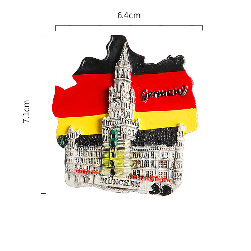 Autocolante magnetice frigidere Suveniruri turistice mondiale Franta Paris Japonia Calatorii magneti pentru frigider Praga Thailanda Germania Italia