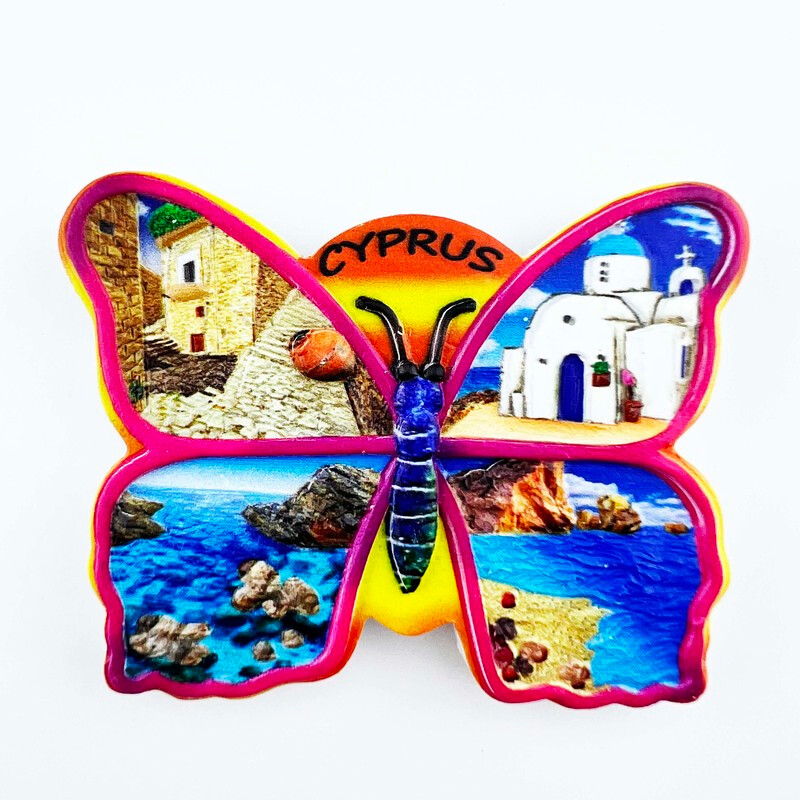 Magneți pentru frigider de călătorie în Cipru Decor pentru acasă Cadouri de nuntă Suveniruri pentru turism Cipru Autocolante pentru frigider Autocolante pentru panoul de mesaje