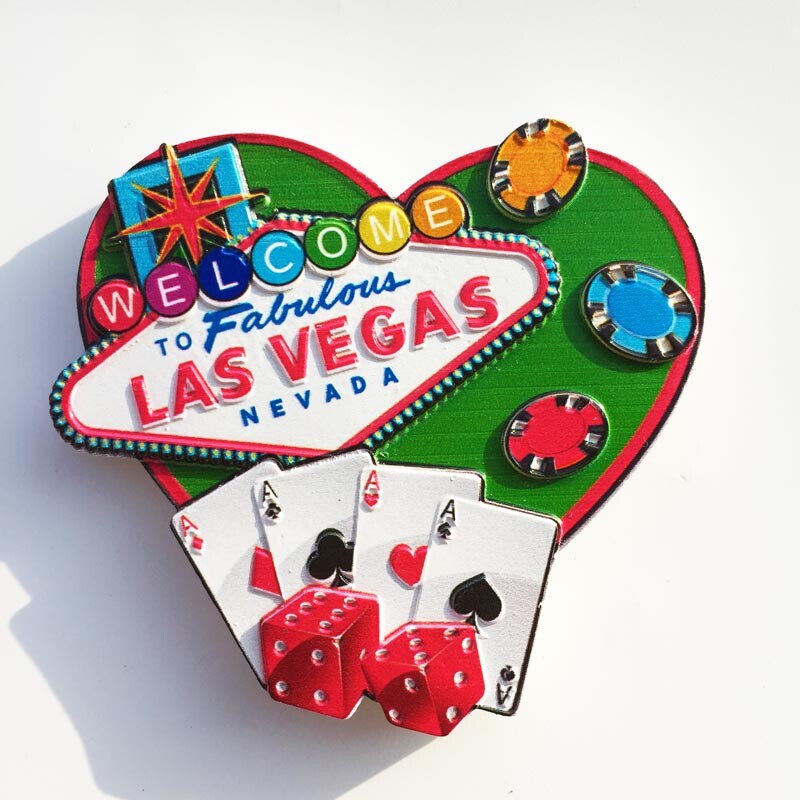 America Turism Suveniruri Magneti pentru frigider Statele Unite ale Americii Las Vegas Autocolante pentru frigidere de calatorie Decor pentru casa Cadouri de nunta