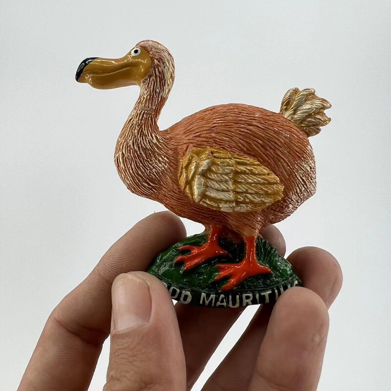 Autocolant pentru frigider Mauritius Suvenir de călătorie Artifact decorativ tridimensional din rășină Magnet pictat manual Cadou de aniversare