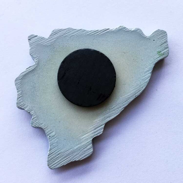 Magnet de frigider Suvenir Bosnia Herțegovina Mostar Sarajevo Punct de reper Pitoresc Magneți de frigider Autocolant Decor de călătorie în țară