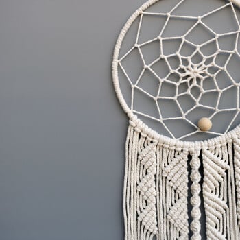 Dream Catchers Boho Διακόσμηση σπιτιού Μακραμέ Χειροποίητες Κρεμάστρες Τοίχου Ραμαζάνι Βρεφικό Υπνοδωμάτιο Nordic Παιδικό Στολίδι Δώρο