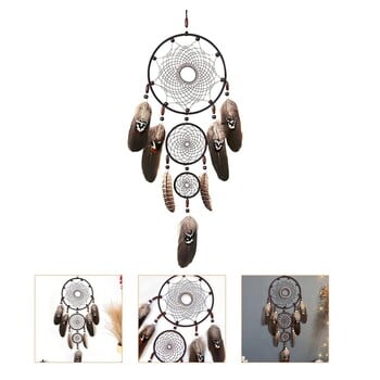 Dreamcatcher Dream Catchers Catcher Black Wall Art Dream Catcher Μεγάλο Macrame Διακόσμηση παραθύρου τοίχου Διακοσμητικό χεριού, εύκολο στη χρήση