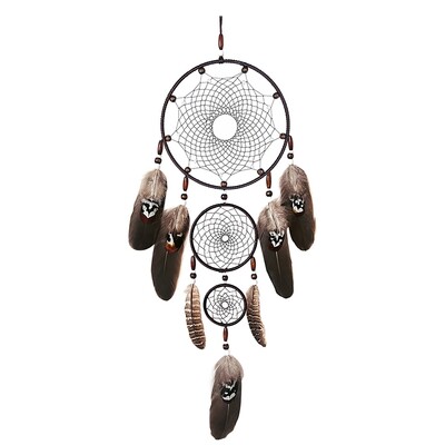 Dreamcatcher Dream Catchers Catcher Black Wall Art Dream Catcher Μεγάλο Macrame Διακόσμηση παραθύρου τοίχου Διακοσμητικό χεριού, εύκολο στη χρήση