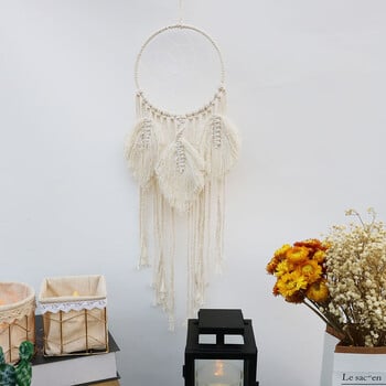 Macrame Dream Catchers Διακόσμηση Macrame Woven Bohemian Nordic τοίχου κρεβατοκάμαρες Διακόσμηση σπιτιού Διακοσμητικά νηπιαγωγείου