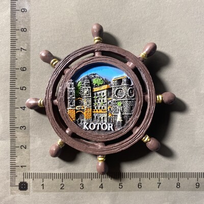 Europe Μαυροβούνιο 3D Tourist Souvenir Magnetic Refrigerator Sticker Collection Δώρο Μαγνήτες ψυγείου