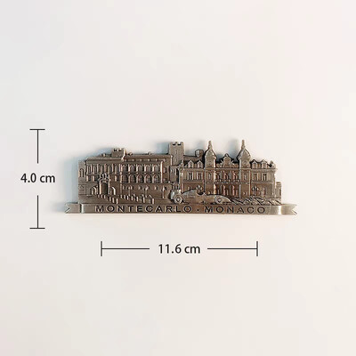 Europe Monaco 3D Fridge Magnets Souvenir Refrigerator Magnets Συλλογή αυτοκόλλητων Άρθρα διακόσμησης χειροτεχνίας