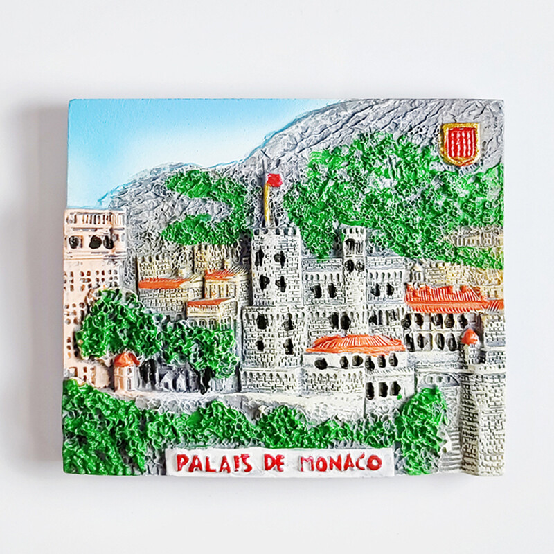 Európa Monaco 3D hűtőmágnesek Idegenforgalmi Szuvenírek Hűtőmágnesek Matricagyűjtemény Kézműves dekorációs cikkek