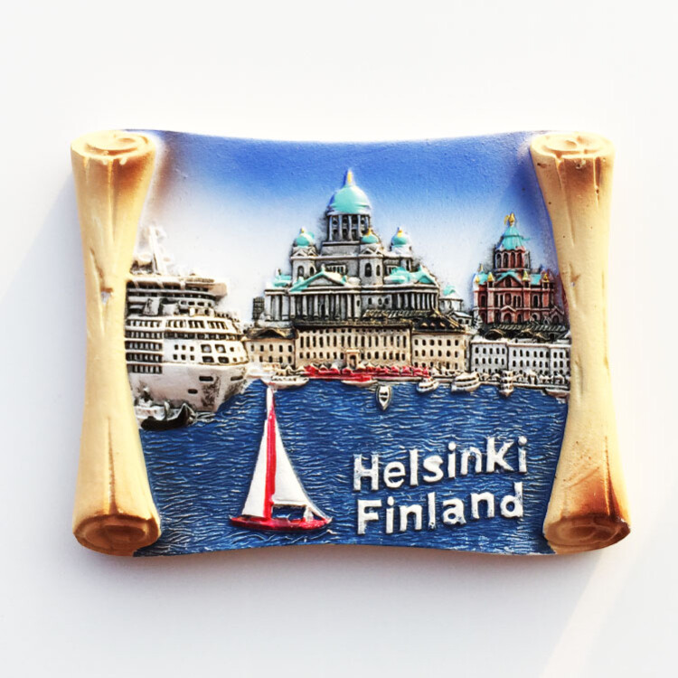 Finnország Utazás Hűtőmágnesek Lakásdekoráció Kézműves Finnország Turizmus Emléktárgyak Esküvői ajándékok
